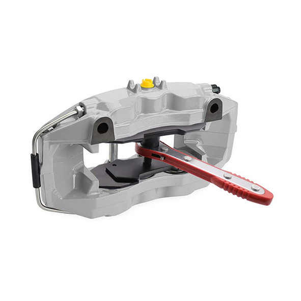 ratcheting brake caliper piston spreader press tool