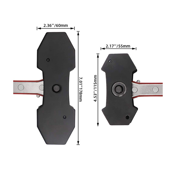 ratcheting brake caliper piston spreader