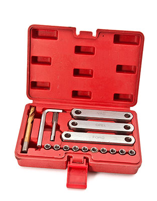 Brake Caliper Guide Thread Repair Tool Kit