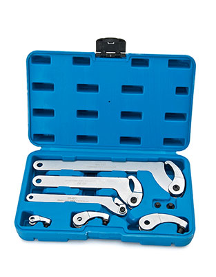  Adjustable Hook Wrench Tool Kit 8PCS