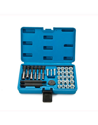  33 pcs Glow Plug Cylinder Head Metric Thread Repair Kit 8mm / 10mm / 12mm 