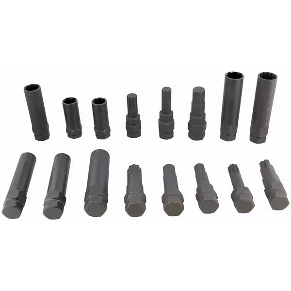 thumbnail image 2 of 16-Piece Locking Lug Nut Master Set – Wheel Lock Removal Tool Kit – Double Hex-Head, Impact Sockets 2 of 4